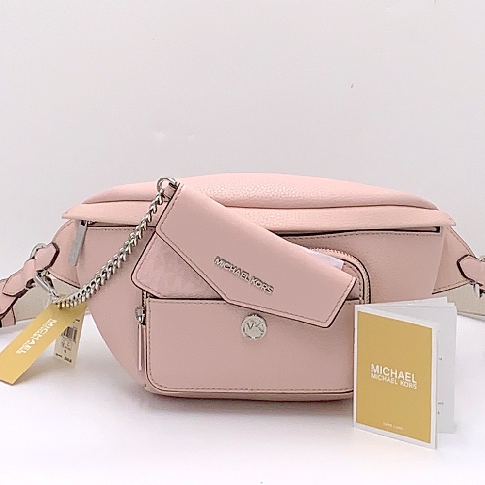 MICHAEL KORS
Maisie Large Pebbled Leather 2-in-1 Waistpack Fannypack C - Picture 1 of 16